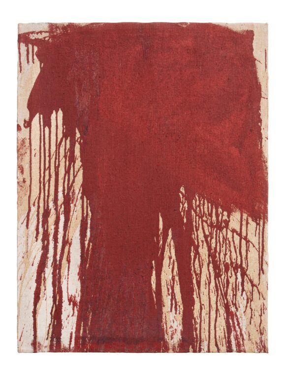 Schüttbild - HERMANN NITSCH 