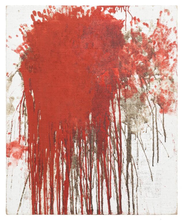 Schüttbild - HERMANN NITSCH 