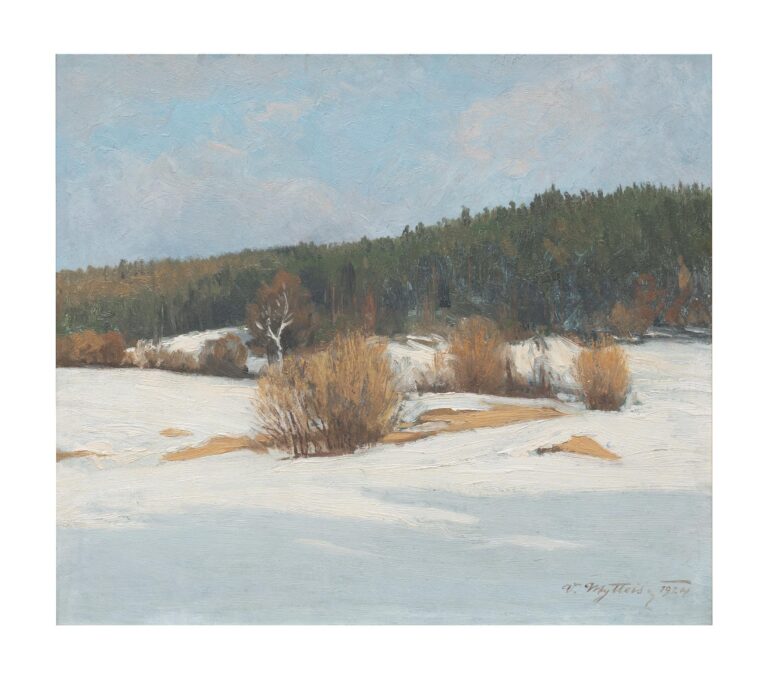 Landschaft bei Mariatrost - Viktor Mytteis 
