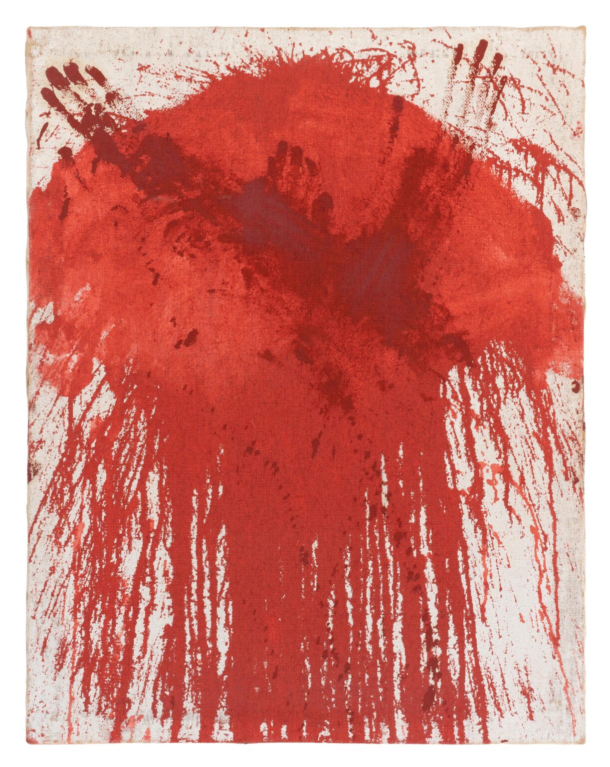 Sch&uuml;ttbild - HERMANN NITSCH 