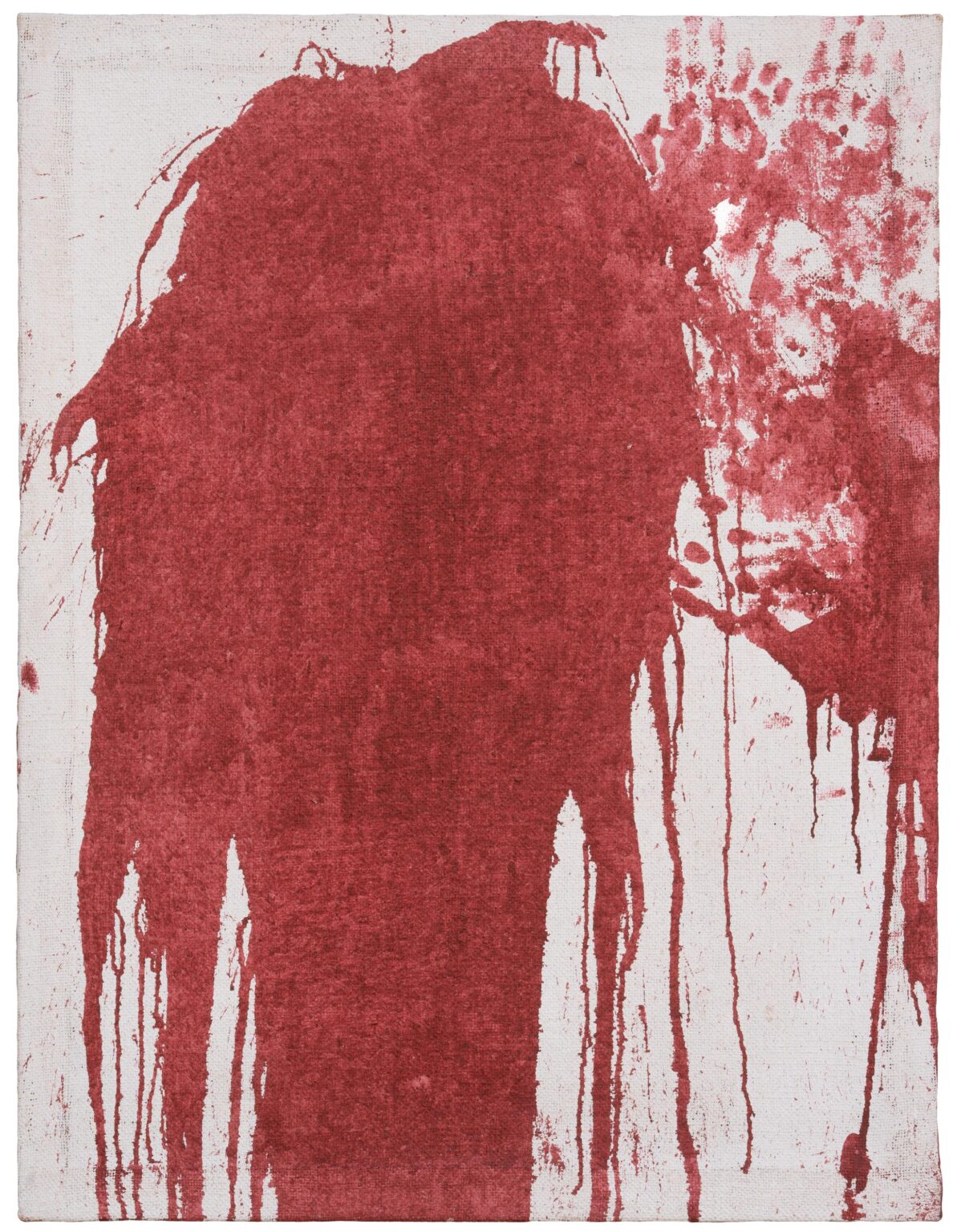 Sch&uuml;ttbild - HERMANN NITSCH 