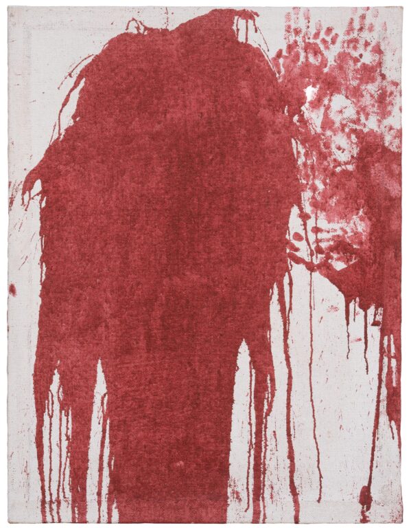 Schüttbild - HERMANN NITSCH 