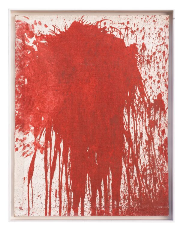 Schüttbild - HERMANN NITSCH 