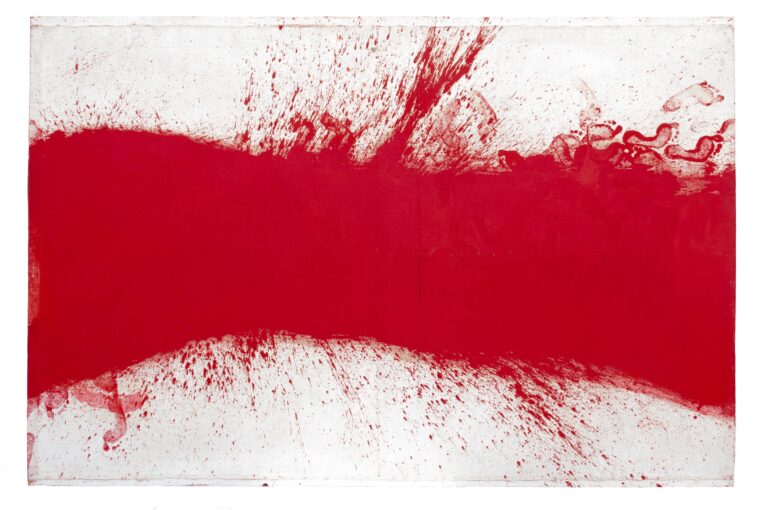 Schüttbild (PRAG II) - HERMANN NITSCH 