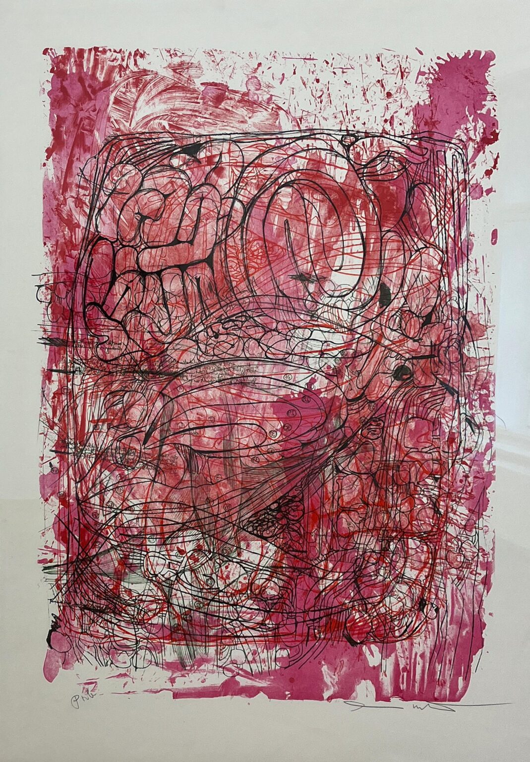 ohne Titel - HERMANN NITSCH 