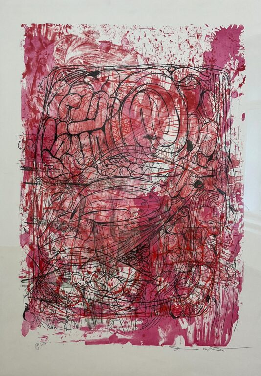 ohne Titel - HERMANN NITSCH 