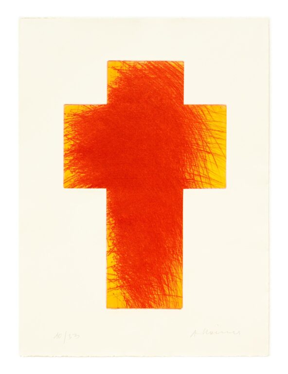 Glutkreuz - ARNULF RAINER 