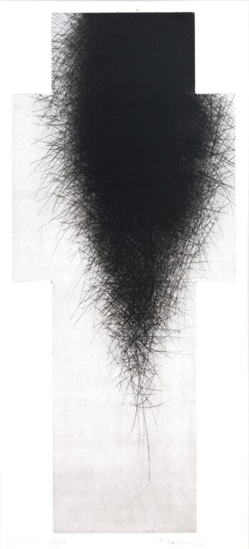Schwarzes Kreuz (Großes Kreuz I) - ARNULF RAINER 