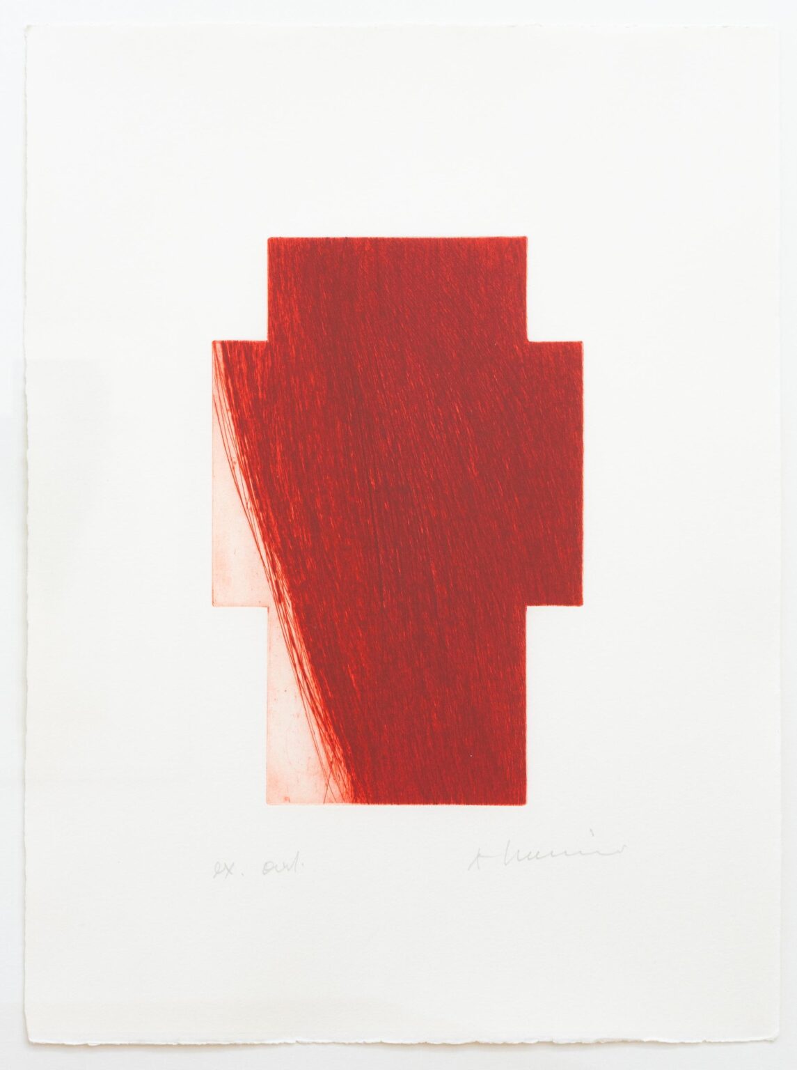 Kreuz Rotbraun - ARNULF RAINER 