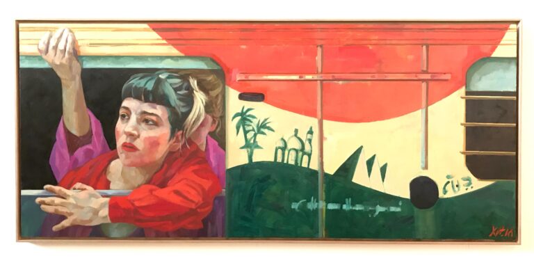 GIRL ON THE TRAIN - XENIA HAUSNER 