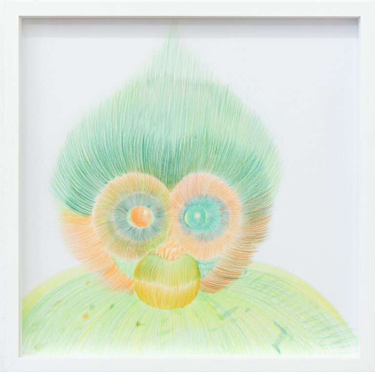 o.t. (in green + orange) - VERONIKA HAUER 
