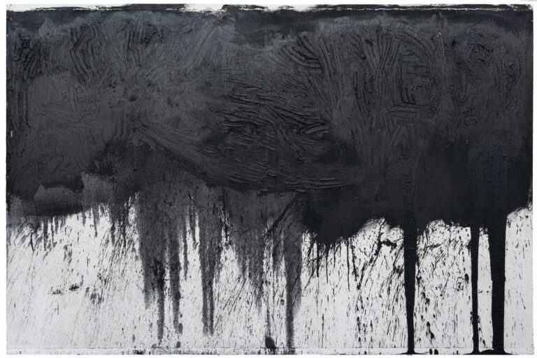 Schüttbild - HERMANN NITSCH 