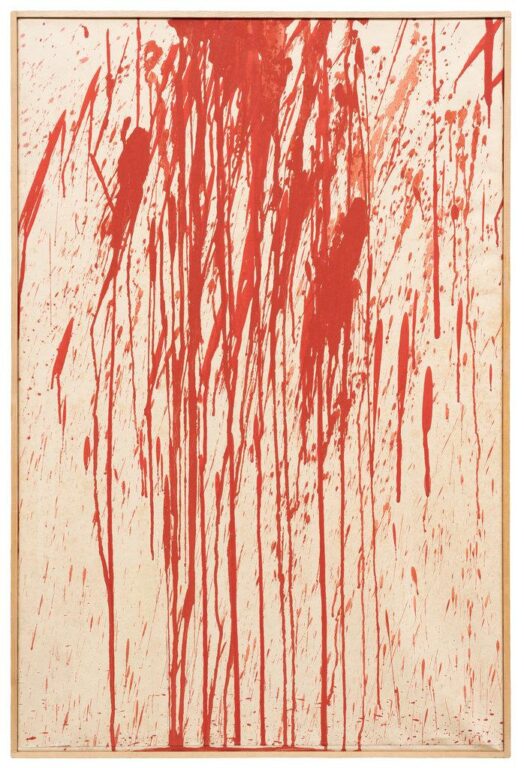 ohne Titel (80. Aktion Prinzendorf) - HERMANN NITSCH 
