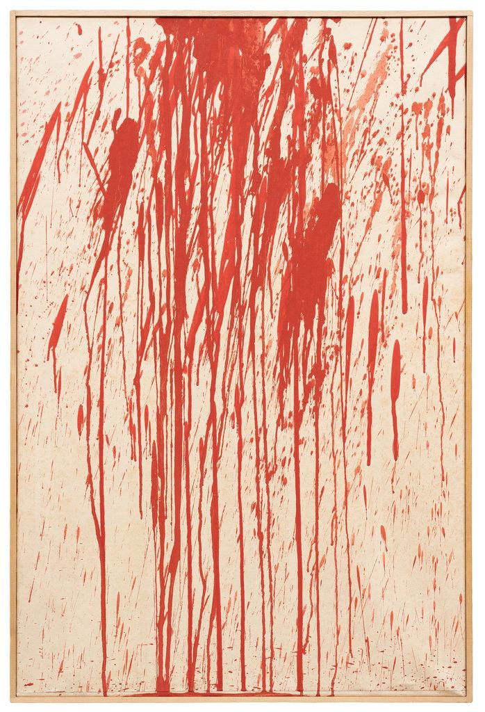 ohne Titel (80. Aktion Prinzendorf) - HERMANN NITSCH 