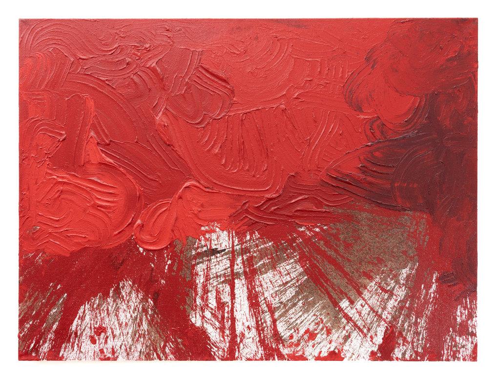 Sch&uuml;ttbild (HF_02_17, 75. Malaktion Prinzendorf) - HERMANN NITSCH 