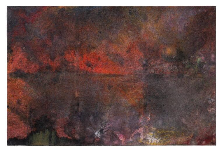 Schüttbild (I_20_21) - HERMANN NITSCH 