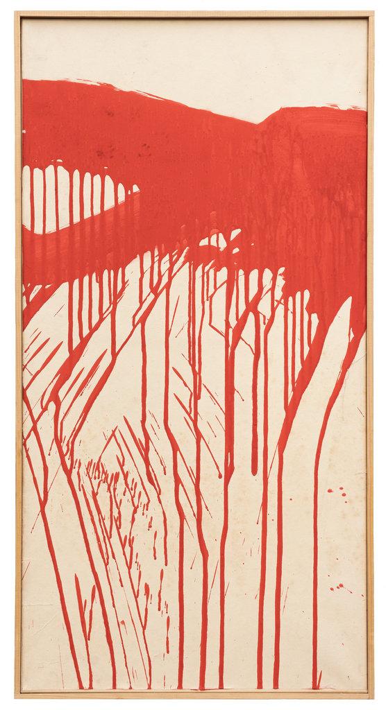 ohne Titel (80. Aktion Prinzendorf) - HERMANN NITSCH 