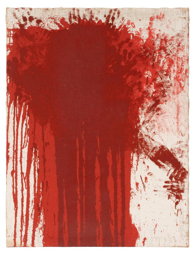 Sch&uuml;ttbild - HERMANN NITSCH 