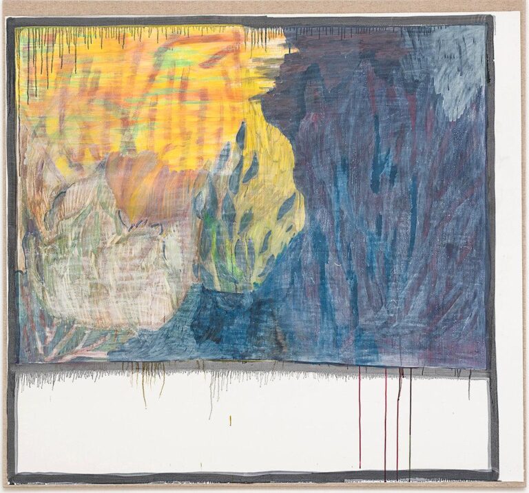 Blumen hinter trübem Glas(kasten) - PETRA SCHWEIFER 