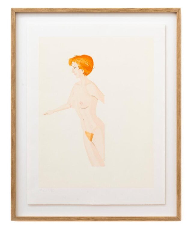 Snow Leopard - Alex Katz 