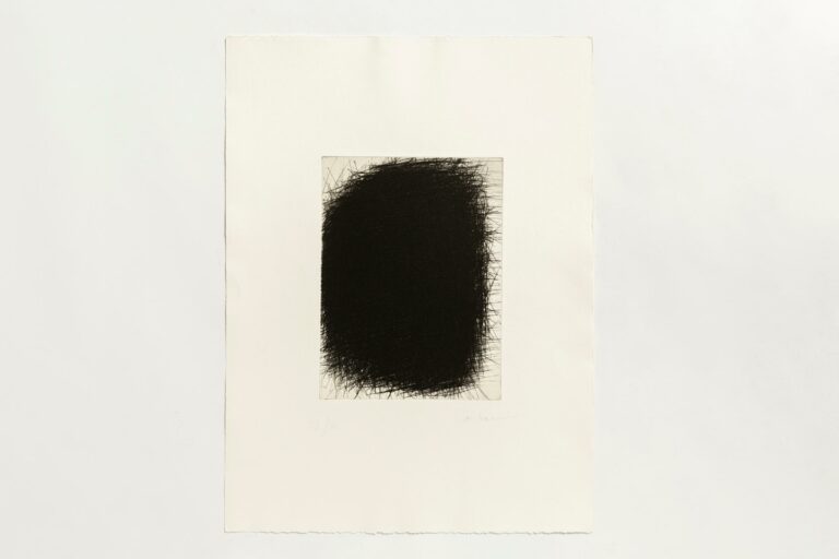 En Face (schwarz) - ARNULF RAINER 
