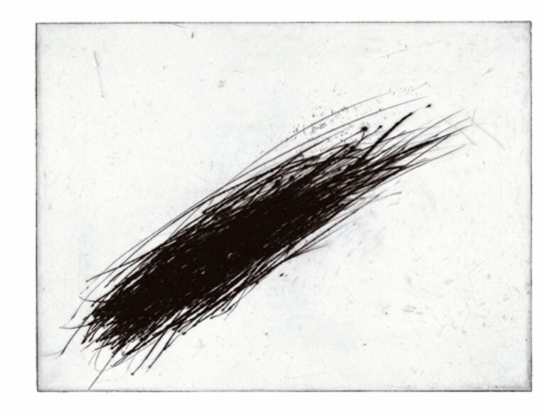 Kosmos I (schwarz) - ARNULF RAINER 