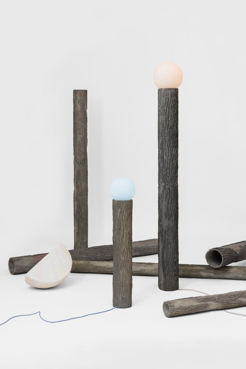 Standard log lamp - LUKAS THALER 