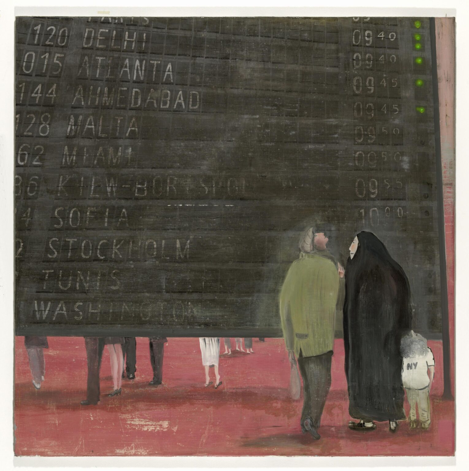 Das grüne Leuchten (Abflug) - NORBERT SCHWONTKOWSKI 