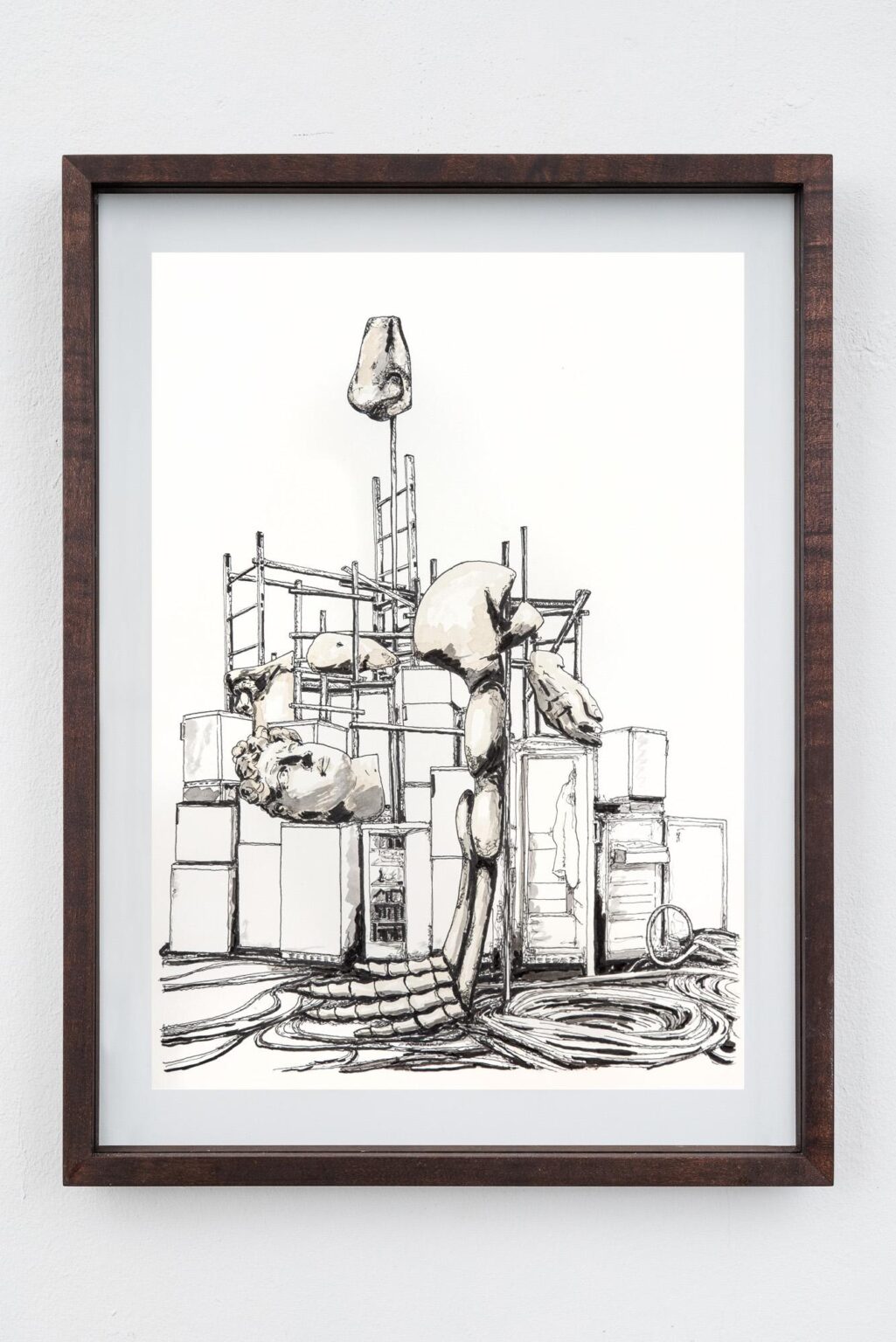 Ohne Titel (NOSE IN THE WIND) - THOMAS FEUERSTEIN 