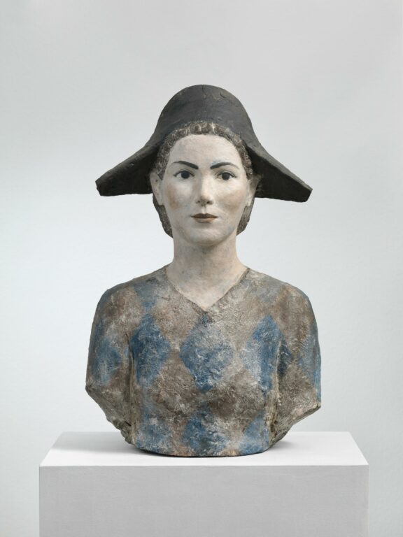 Colombine mit Hut - Robert Metzkes 