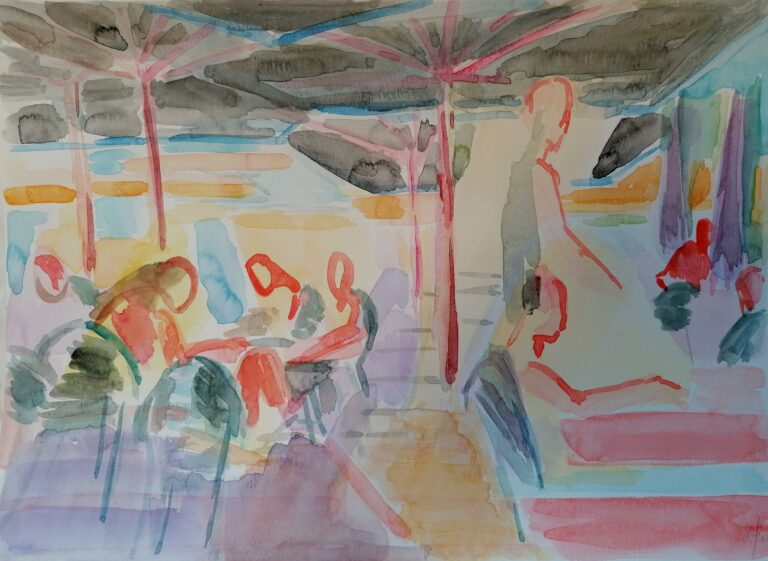 Cafe am Meer - Ulrike Hahn 