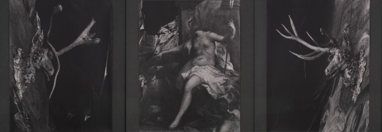 Diana und Aktäon (Triptychon) - Ulrich Lindner 