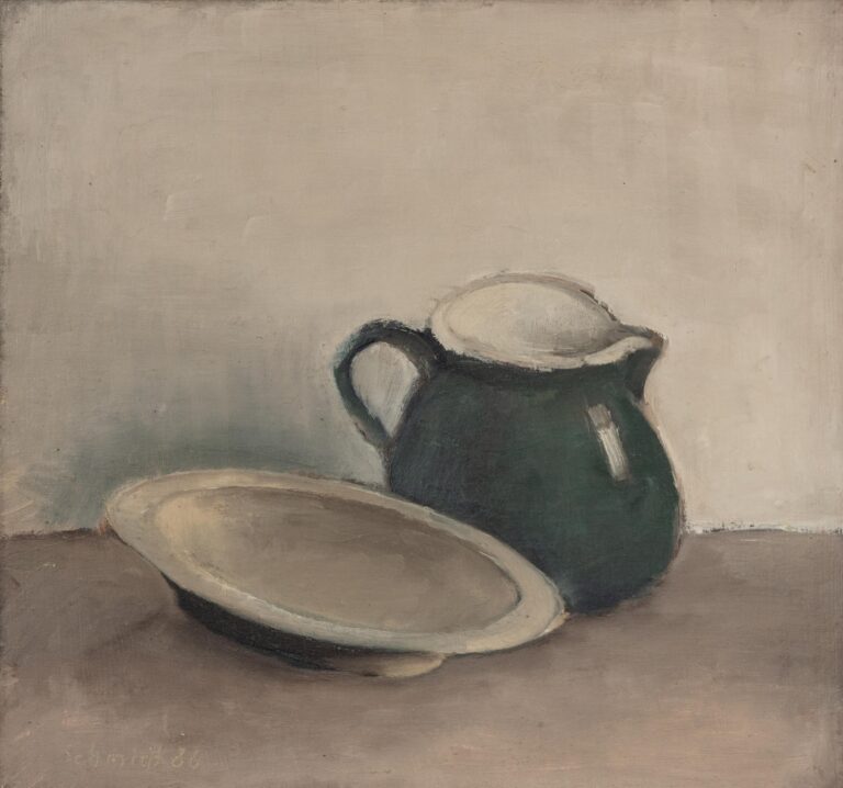 Stilleben mit Schale und Topf - Hans-Otto Schmidt 