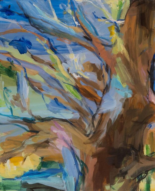 Blaue Blume (Alte Eiche) - Denise Richardt 