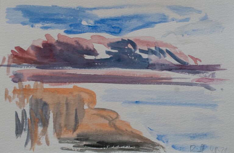 Gegenlicht (Elbe) - Denise Richardt 