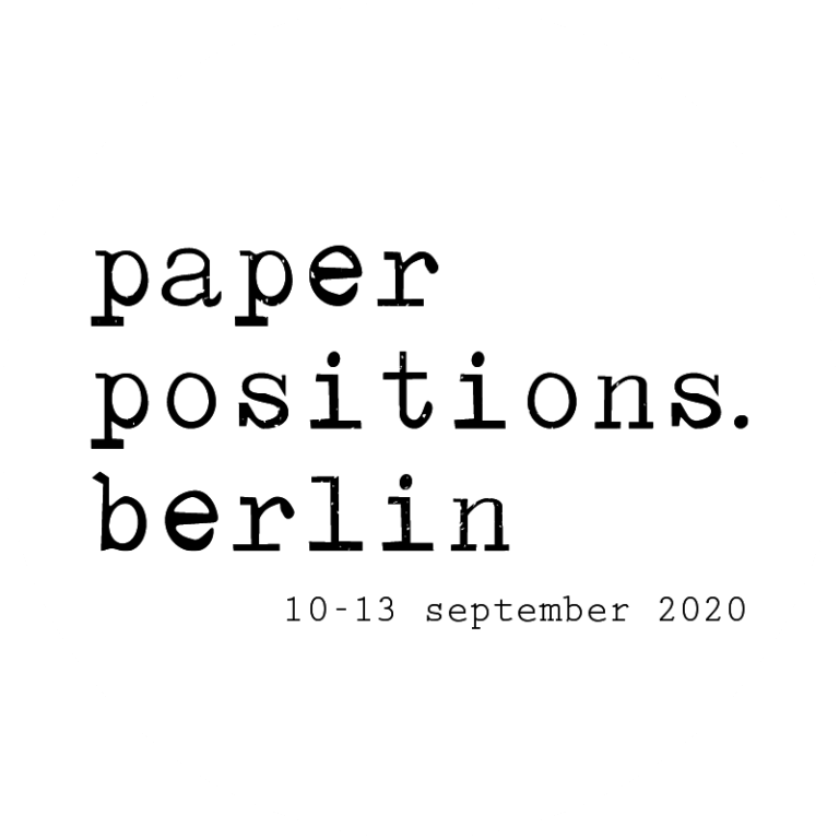 paper positions. berlin 2020 - Ingar Krauss, Mike Bruchner 
