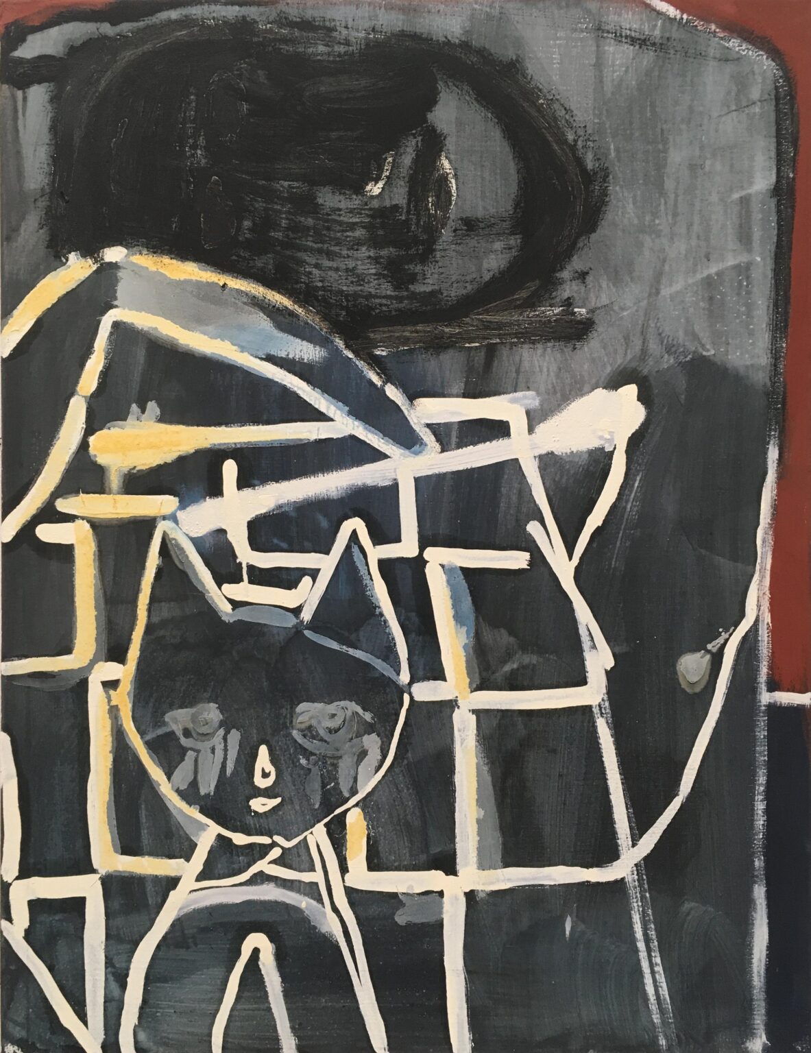 At Gittersee II (Zyklus &bdquo;Gittersee&ldquo;) - Maja Drachsel 