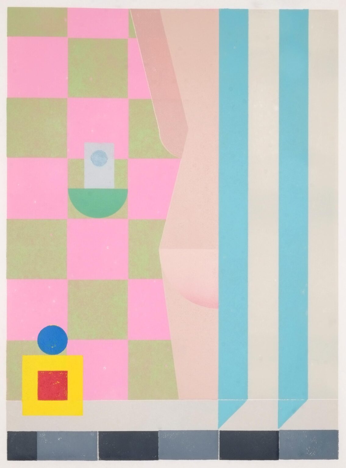 Aufstellung &ndash; At Home (Shower) - Benjamin Badock 