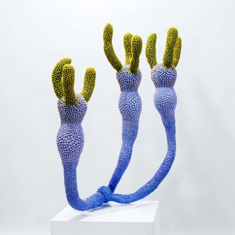 MS1413 (aus der Serie „Endemische Moosviren“) - Marina Schreiber 