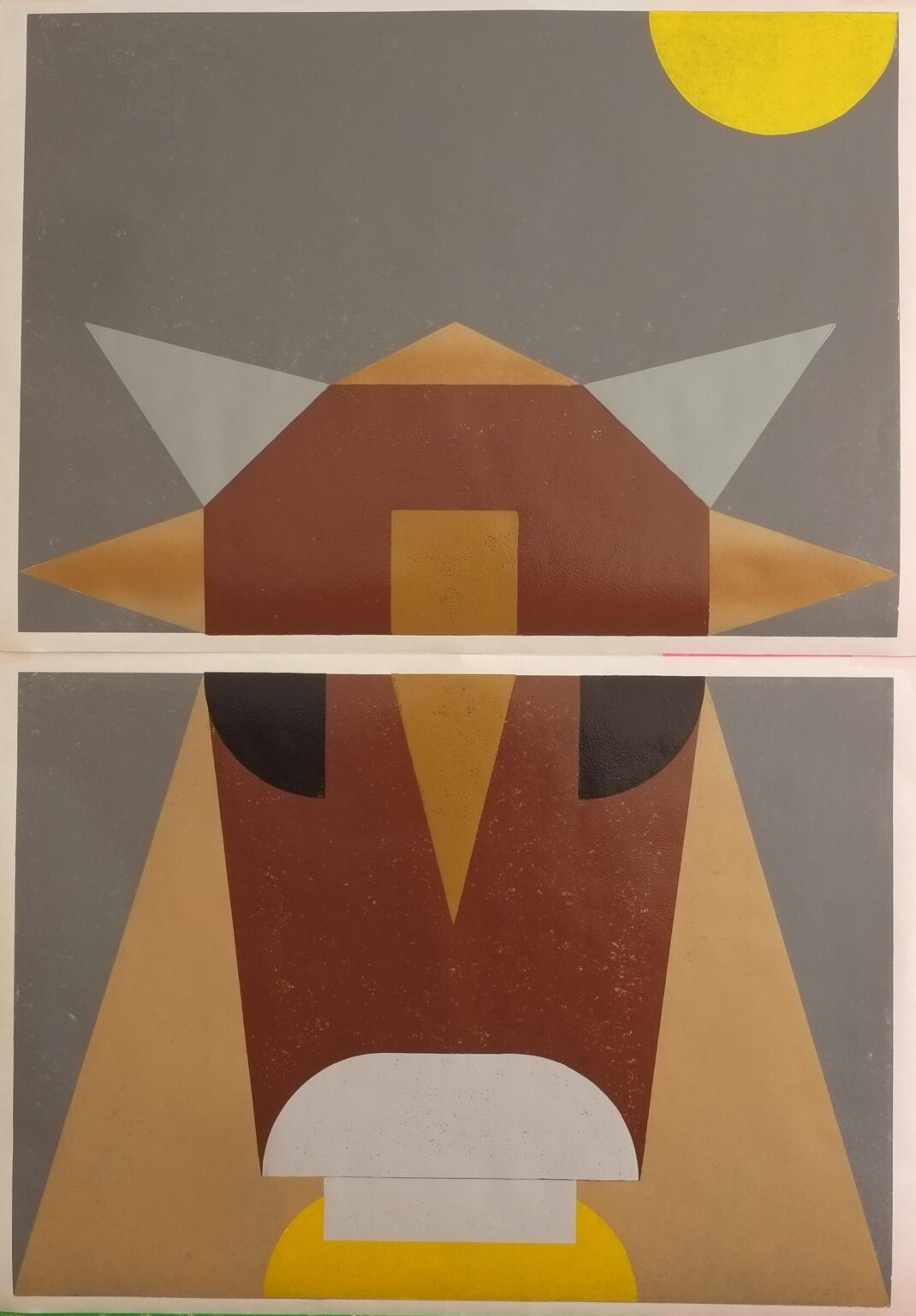 Wildboden (Kuh) (Unikat, Handabzug) - Benjamin Badock 