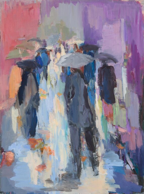 Im Regen - Ulrike Hahn 