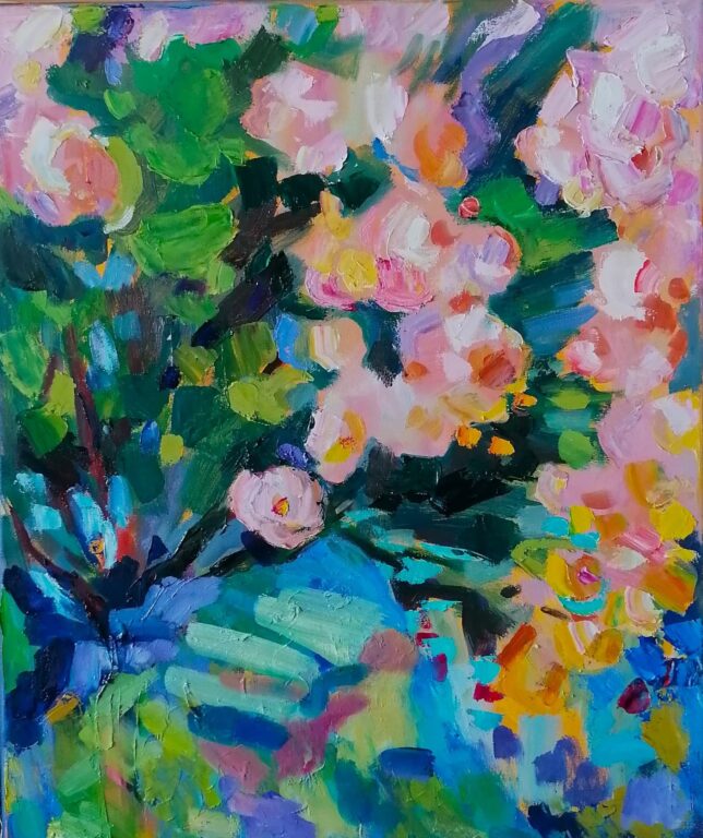 Teerosen (Tagsüber) - Maria Mednikova 