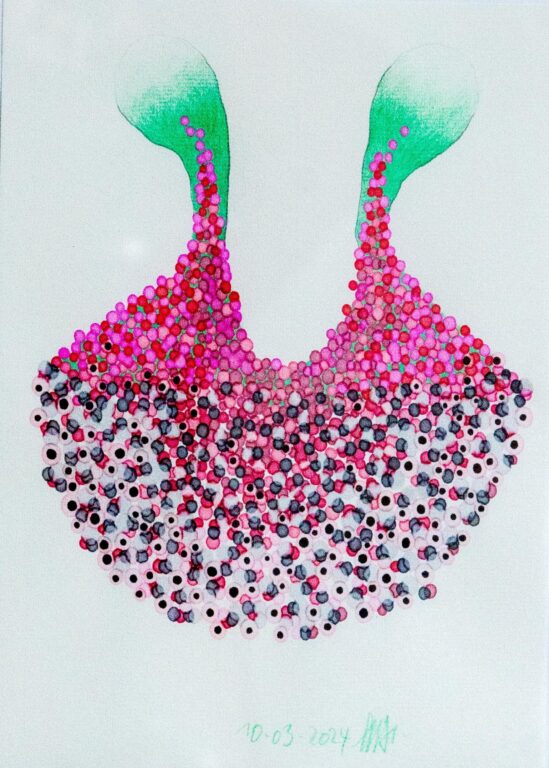 o. T. (aus der Serie „Blumenmuskel“) - Marina Schreiber 