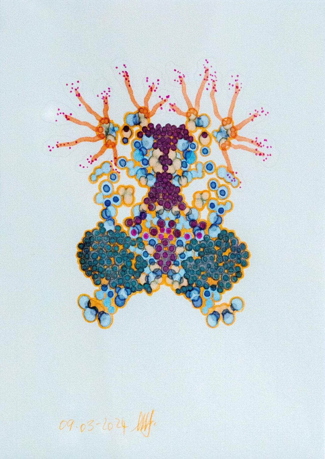 o. T. (aus der Serie &bdquo;Blumenmuskel&ldquo;) - Marina Schreiber 