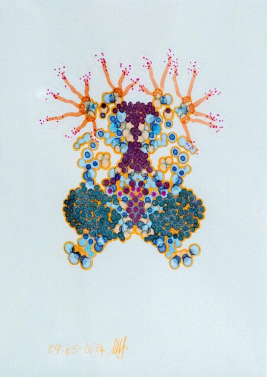 o. T. (aus der Serie „Blumenmuskel“) - Marina Schreiber 