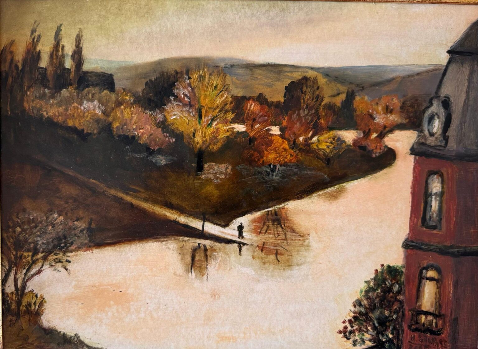 Blick auf die alte Anlegestelle - Herta G&uuml;nther 