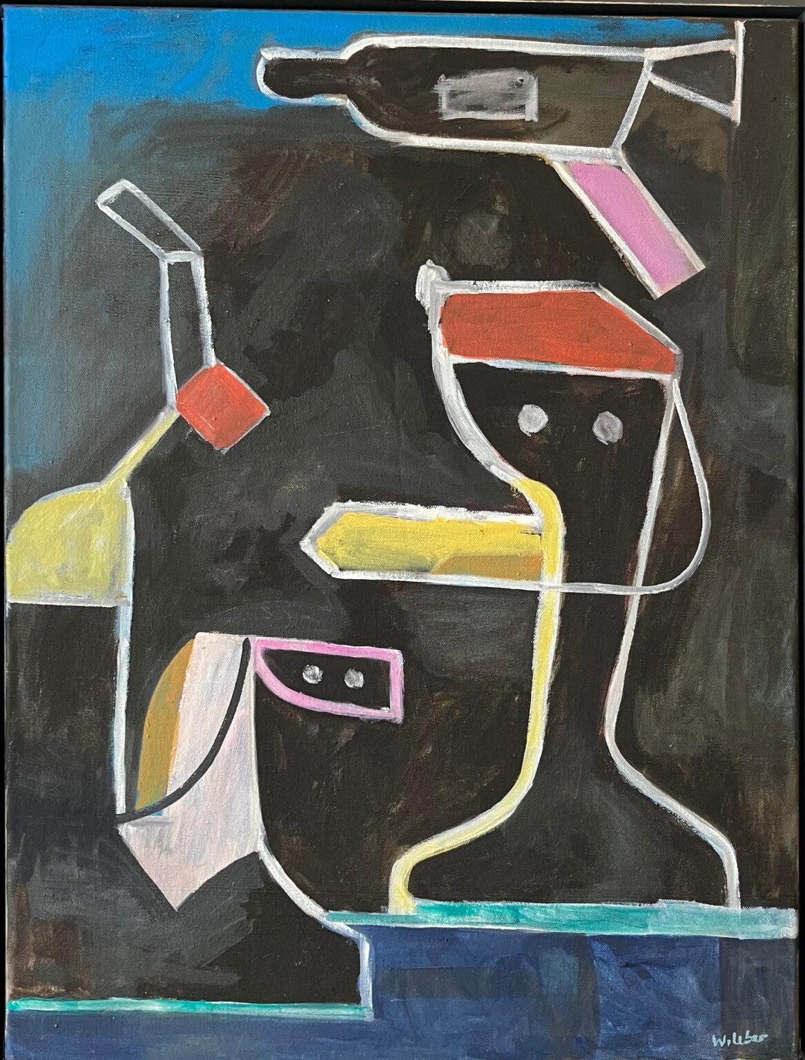 Abstand halten - Wolfgang Leber 