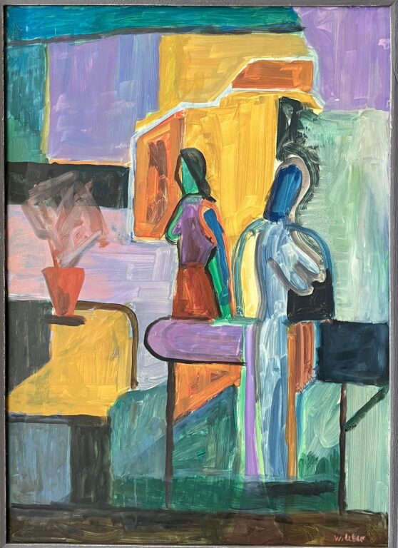 Am Tisch - Wolfgang Leber 