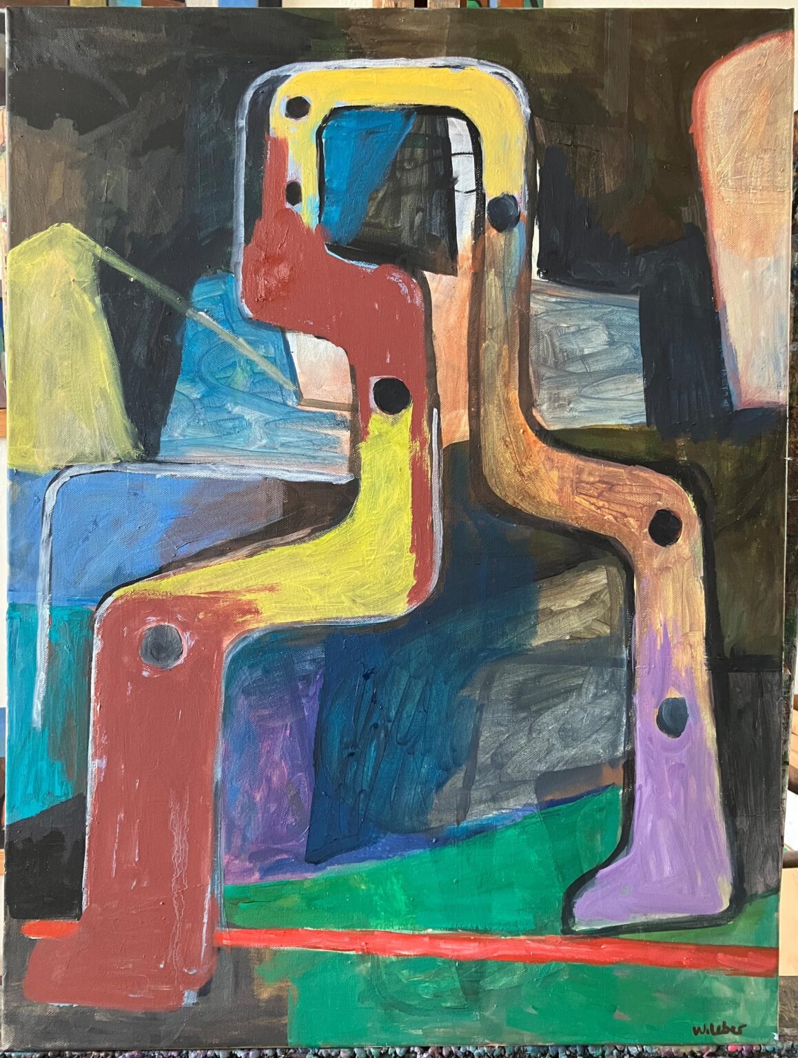 Ein Schritt - Wolfgang Leber 