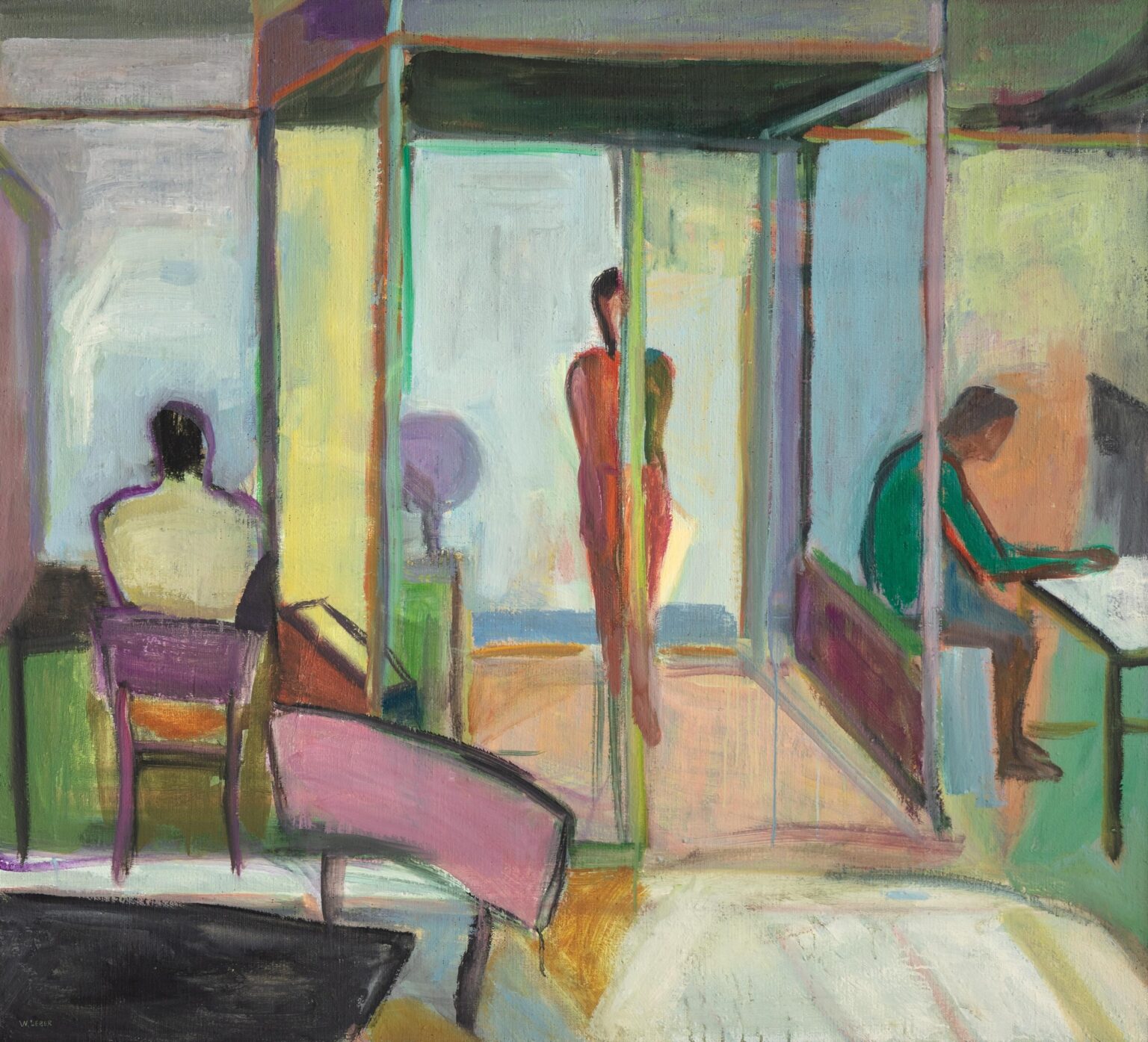 Restauranteingang - Wolfgang Leber 